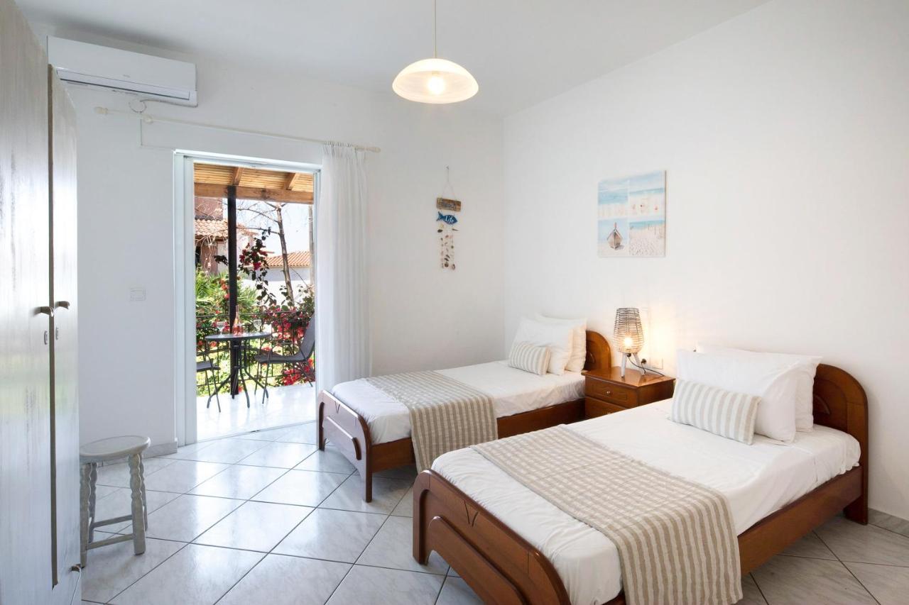 Irini Apartments And Studios อากิออส กอร์ดิออส ภายนอก รูปภาพ